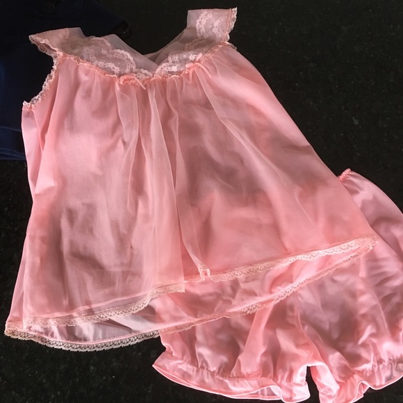 Vintage Babydoll Nightie Lingerie - Picture 4 of 5